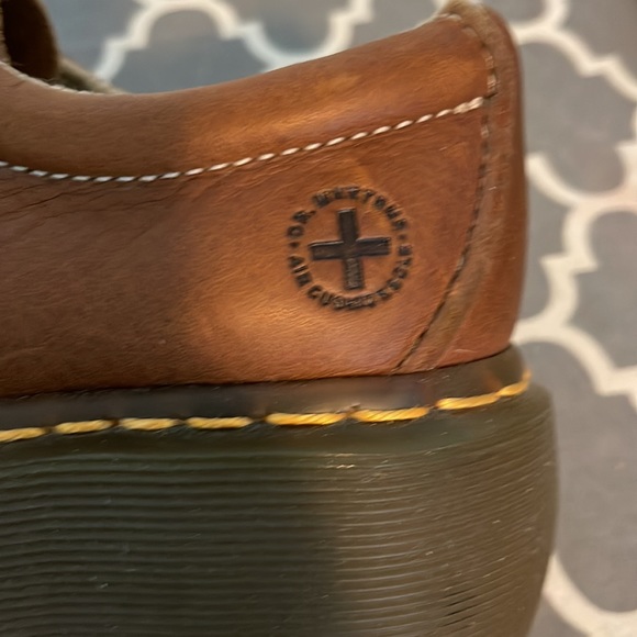 Vintage Dr Martens brown leather shoes with buckle, size 7 - Picture 4 of 5